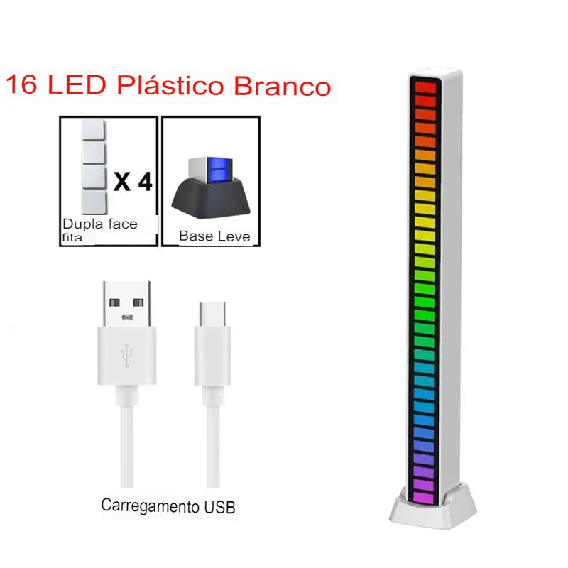 Iluminação Inteligente Lâmpada LED RGB com Controle