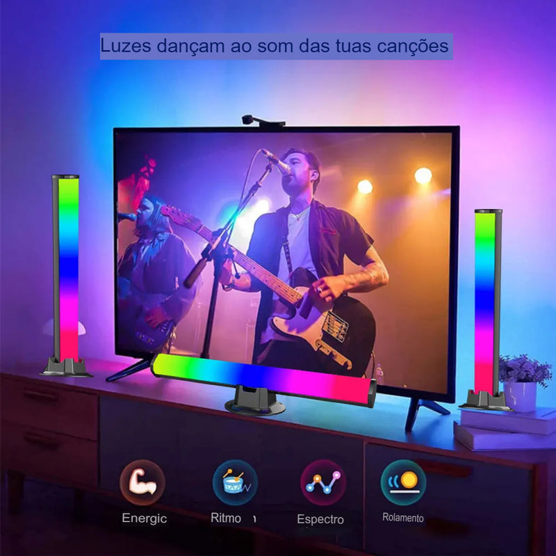 Iluminação Inteligente Lâmpada LED RGB com Controle