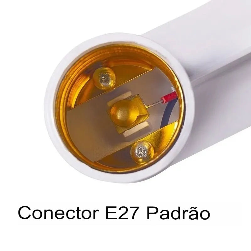 Adaptador Divisor de Lâmpada 3 em 1 Premium